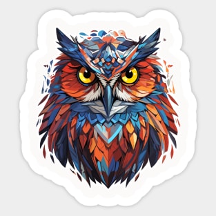 Owl Bird Animal World Wildlife Beauty Discovery Sticker